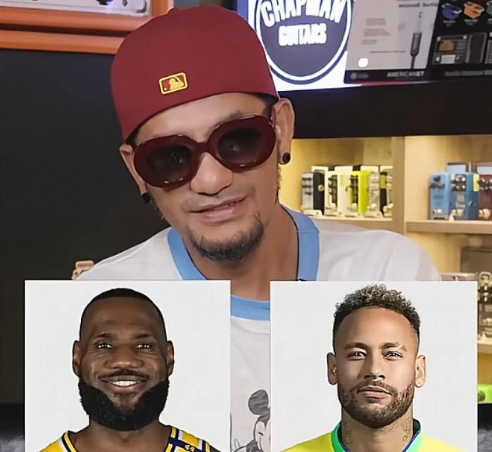 詹姆斯和内马尔谁和你比较像?张震岳:内马尔,他比较帅